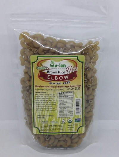 BL-ELBOW*BROWN RICE PASTA-ORGANIC