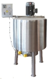 JACKETED HEATING TANK WITH HOMOGENIZER (CODE:1050) Mixing tank / homogenizer