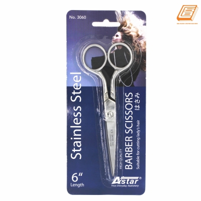 Astar - Stainless Stell Barber Scissors 152mm  - (No.3060)