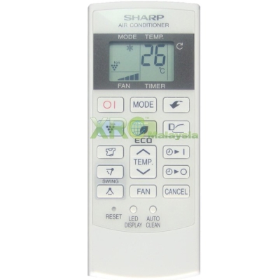 CRMC-A876JBEZ SHARP AIR CONDITIONING REMOTE CONTROL 