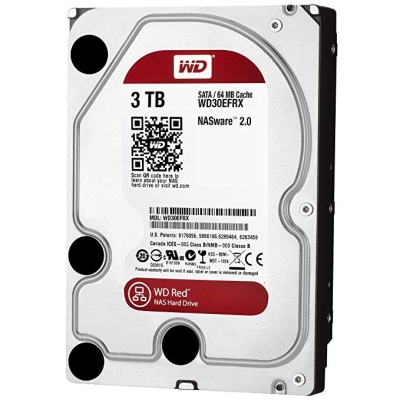 WD Red 3TB NAS Hard Drive WD30EFRX
