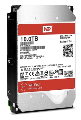 WD Red 10TB NAS Hard Drive WD100EFAX
