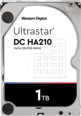 WD Ultrastar 1TB ® DC HA210 - 1W10001/HUS722T1TALA604