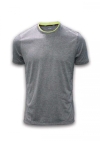 ATTOP ROUND NECK ARN501 GREY Round Neck Tee Plain Tee