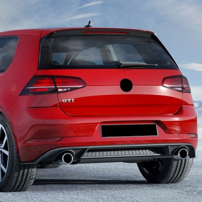 Volkswagen Golf MK7 17 GTI Look Rear Bumper Difusser 