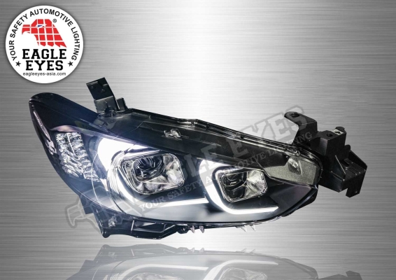 Mazda 6 Dual Projector LED DRL HEAD LAMP 14-17