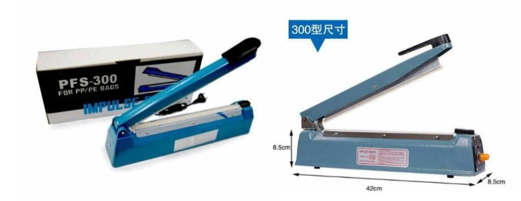 IMPLUSE SEALER PLASTIC FLIM SEAL PACKANGING 300MM