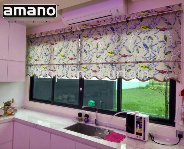 Indoor Roller Blinds Maker at Puncak Jalil, Puchong, Selangor