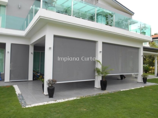 Bungalow Outdoor Roller Blinds Maker at Ara Damansara, Petaling Jaya (PJ)