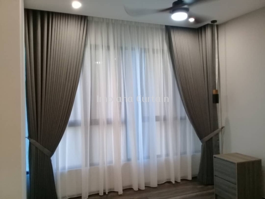 Custom Wave Pleat Curtain 