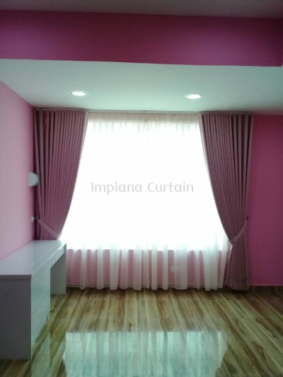 Custom Wave Pleat Curtain 