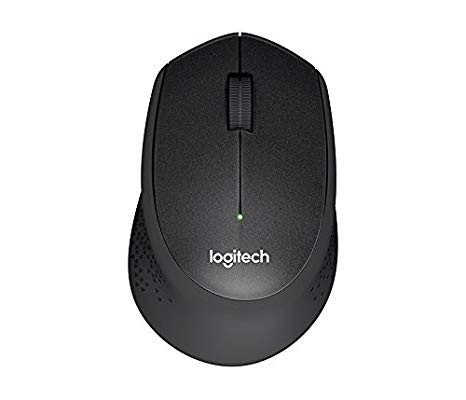 Logitech M331 Silent Mouse W/L-BLK