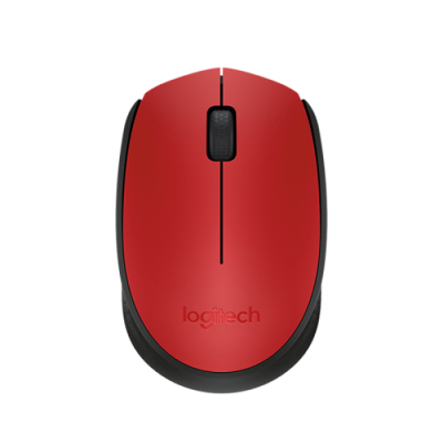 Logitech M171 Red Mouse W/L