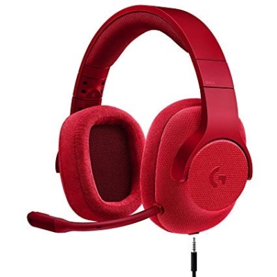 Logitech G433 7.1 WIRED SURROUND GAMING HEADSET-RED