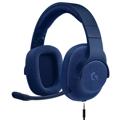 Logitech G433 7.1 WIRED SURROUND GAMING HEADSET-BLUE