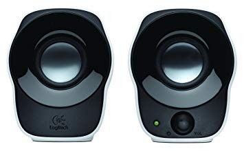 Logitech Z120 Speaker Stereo (Black and White)