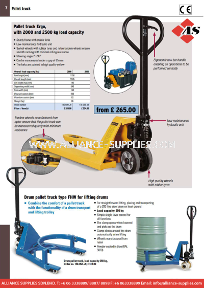 DENIOS Pallet Truck