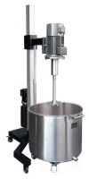 DS-300 HIGH SPEED DISPERSING MACHINE WITH HYDRAULIC ELEVATING STAND (CODE: 1004)  Mixing tank / homogenizer