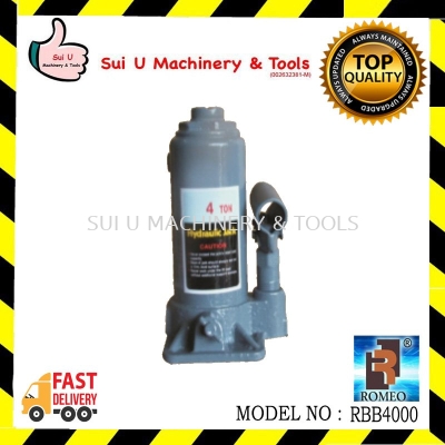 ROMEO RBB4000 4 Tons / 4Tons Hydraulic Bottle Jack