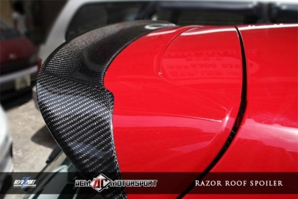 vw mk6 razo carbon look spoiler