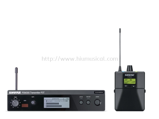 Shure PSM300 P3TR - PREMIUM WIRELESS PERSONAL MONITOR SYSTEM (METAL RECEIVER)