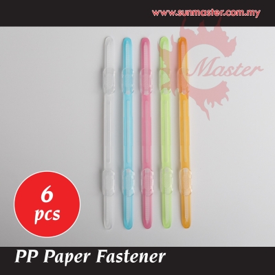 Color PP Paper Fastener (6s)