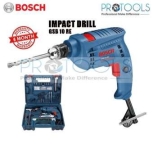 BOSCH GSB10RE IMPACT DRILL PROFESSIONAL - FOC 100 PCS ACCESSORIES - 6 MONTH WARRANTY