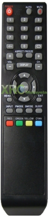 AK-ALE19200HDU AKAI TV REMOTE CONTROL AKAI TV REMOTE CONTROL