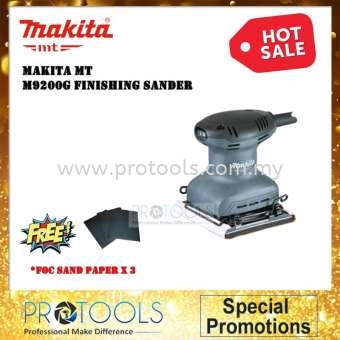 MAKITA MT M9200G FINISHING SANDER FOC SAND PAPER (1 YEAR WARRANTY)