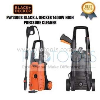 PW1400S BLACK & DECKER 1400W WATER JET HIGH PRESSURE CLEANER