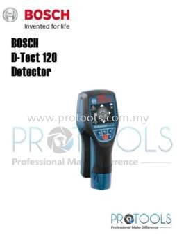 BOSCH D-TECT 120 WALL SCANNER PROFESSIONAL DETECTOR - SOLO