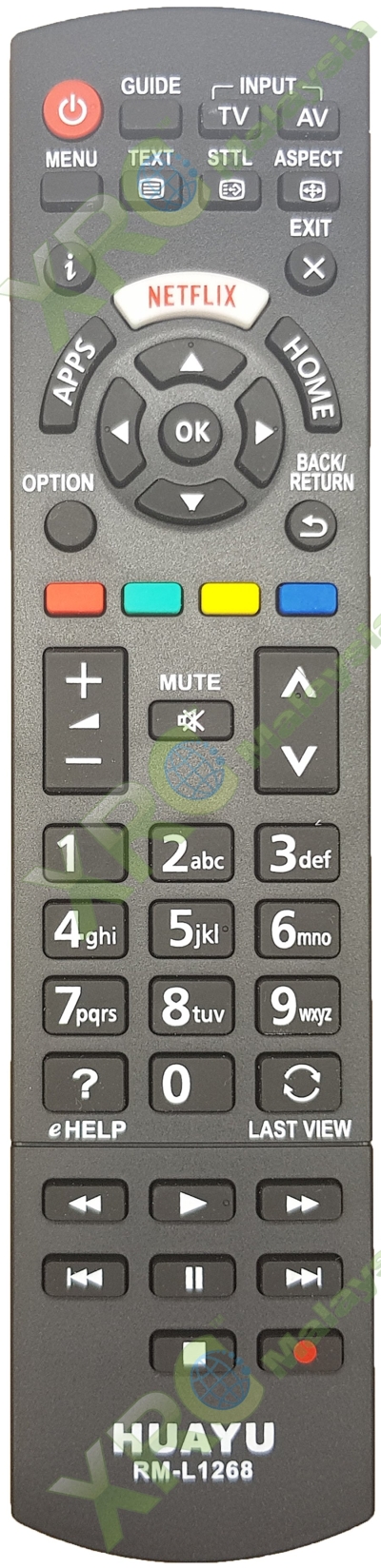 RM-L1268 PANASONIC SMART ANDROID TV REMOTE CONTROL