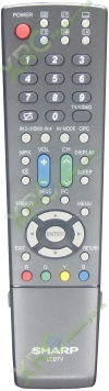 GA736WJSA SHARP TV REMOTE CONTROL  SHARP  TV REMOTE CONTROL