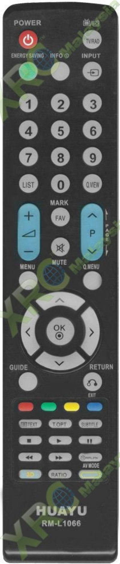 RM-L1066 LG TV REMOTE CONTROL 