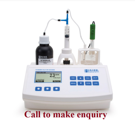 HI84500-02 Sulfur Dioxide Mini Titrator for Wine