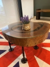 Timber Coffee Table  Solid Table Top 