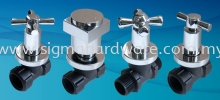 Thermoplastic Stop Valves Ferrule Cock, Stop Cock, Lockable Valve Valves