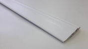 70mm PVC Skirting - White ( PSK70-1012 ) 70mm PVC Skirting Skirting Flooring Accessories