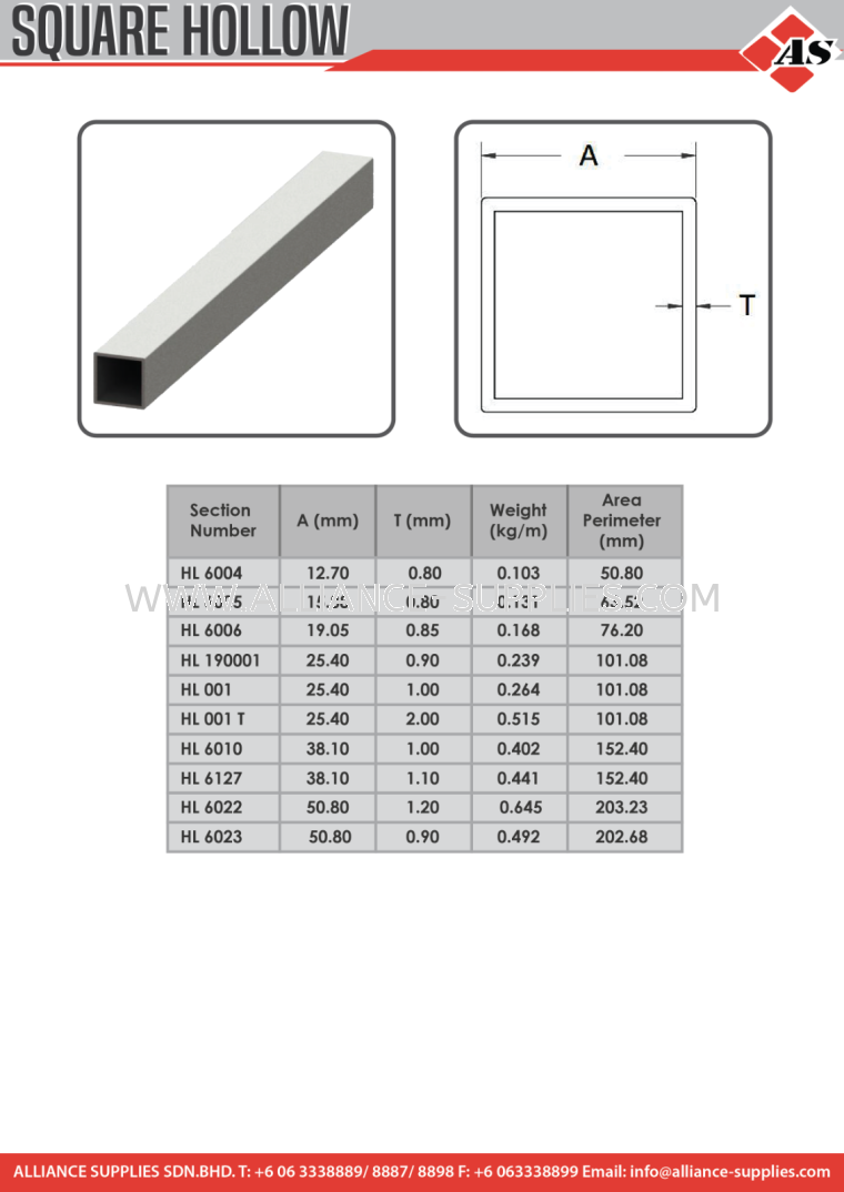 Aluminium Profile Square Hollow Bazaar Aluminium Profile Aluminium Profile STRUCTURAL FRAMING SYSTEMS