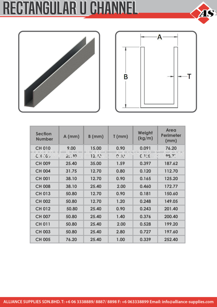 Aluminium Profile Rectangular U Channel Bazaar Aluminium Profile Aluminium Profile STRUCTURAL FRAMING SYSTEMS