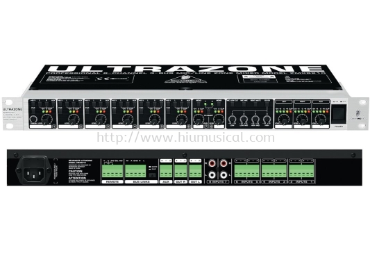 Behringer Ultrazone ZMX-8210 Rack Mount Zone Mixer