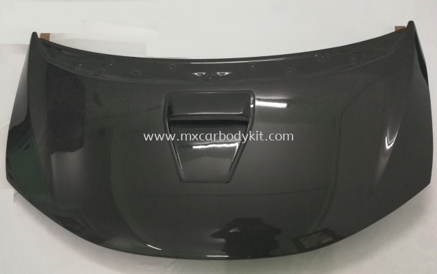 HONDA JAZZ GK5 2014 - 2016 FK8 STYLE CARBON HOOD BONNET 