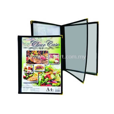 A4 CLEAR CASE FILE MENU BOOK