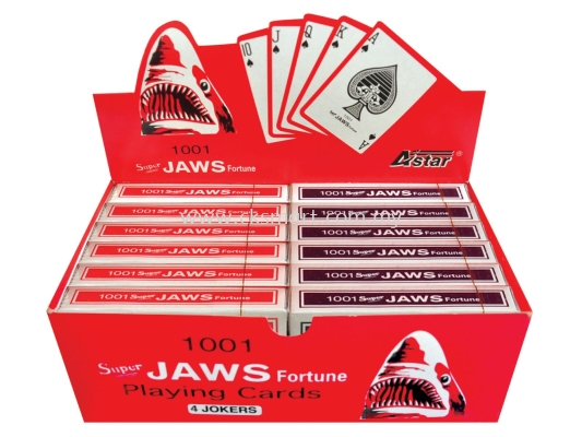 1001 JAWS PLAYING CARDS