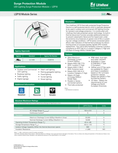 Littelfuse_Varistor_LSP10_Surge_Protection_Module_Datasheet-1