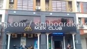 Mix Club 3D LED Box Up RGB Color lettering at Subang jaya SS 2 kuala Lumpur RGB 3D Box Up Lettering Sigange