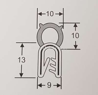 Door Seal PWF716