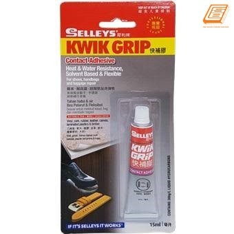 Selleys - Kwik Grip Glue  15ml - (Selleys-608604)