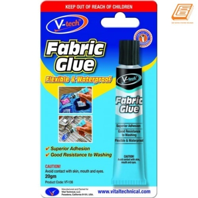 V-tech - Fabric Glue  Flexible & Waterproof 20g - (VT-316)