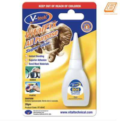 V-tech - Vital Fix All purpose Super Glue 20g  - (VT-804C)